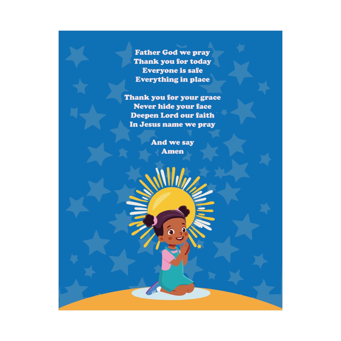 Sunbeam of Prayer: Children's Inspirational Art & Verse